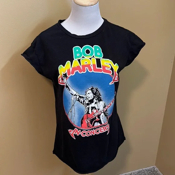 😊 Bob Marley T-Shirt - Picture 1 of 3
